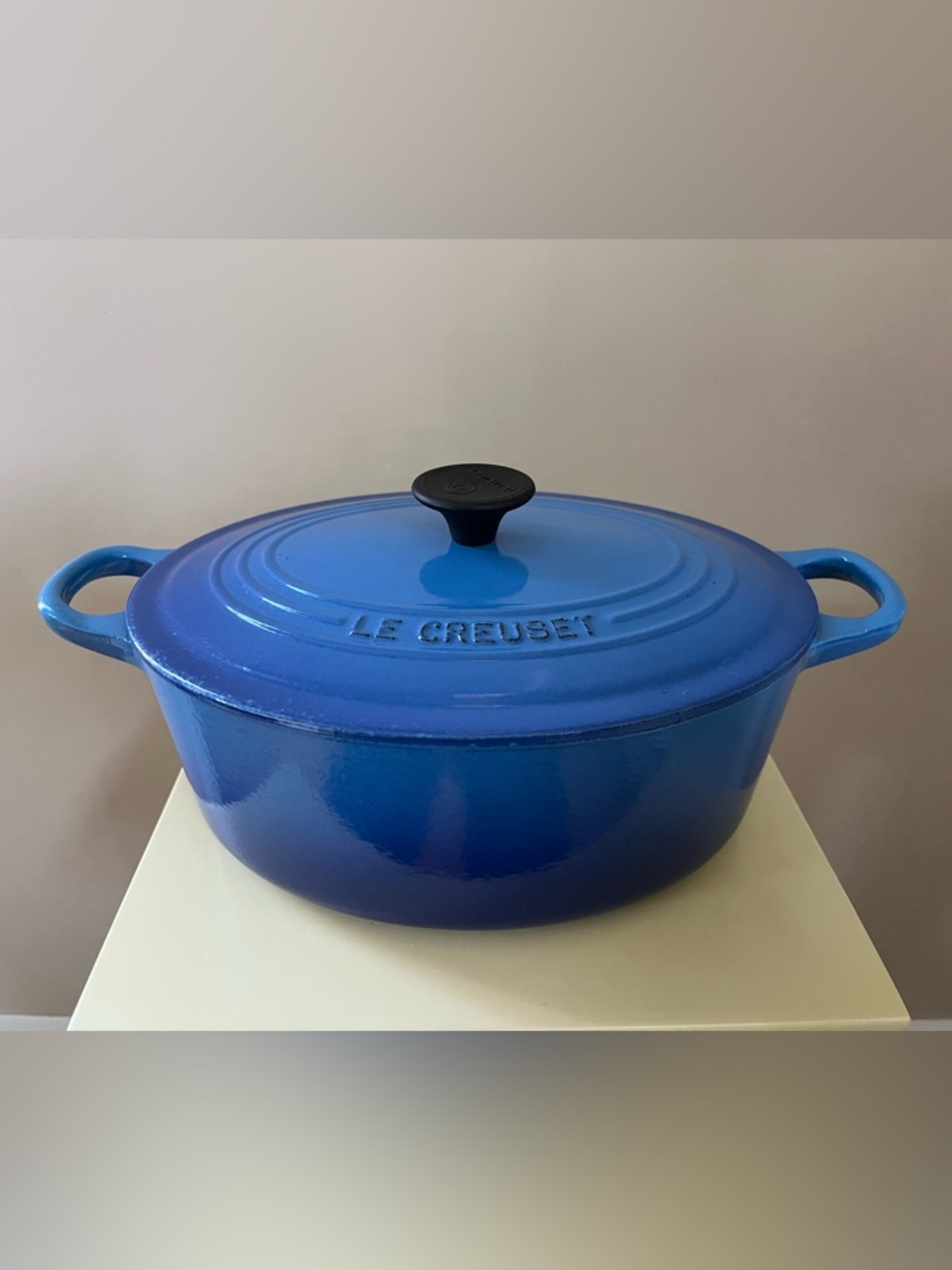 Le Creuset 3.5 Qt Enameled Oval Cast Iron Dutch Oven